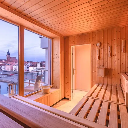 Garzini - Mit Balkon & Mueritzpanorama In Der Hafenresidenz * Waren (Mueritz)
